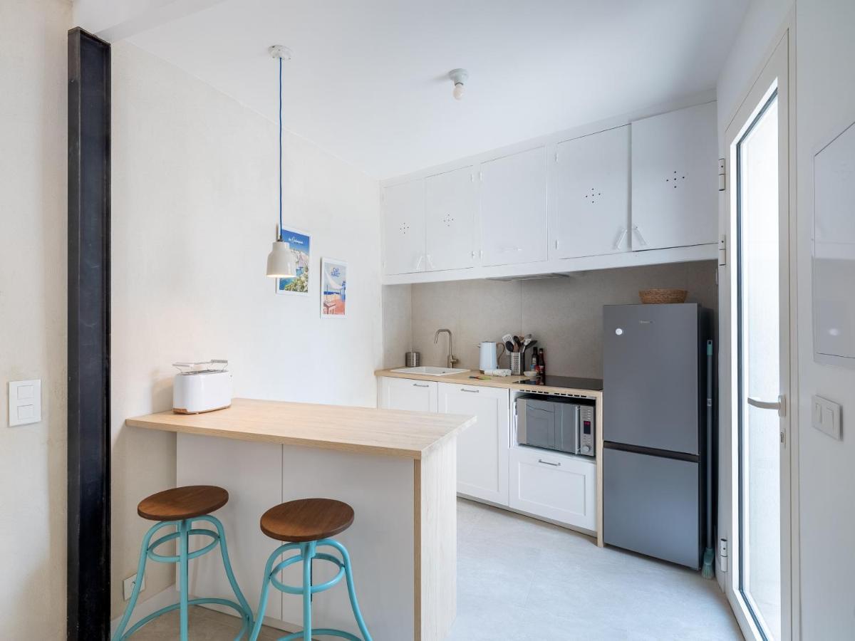 La Cala Malmousque - Magnifique Petite Maison Au Bord De L'Eau Marseille Exteriör bild