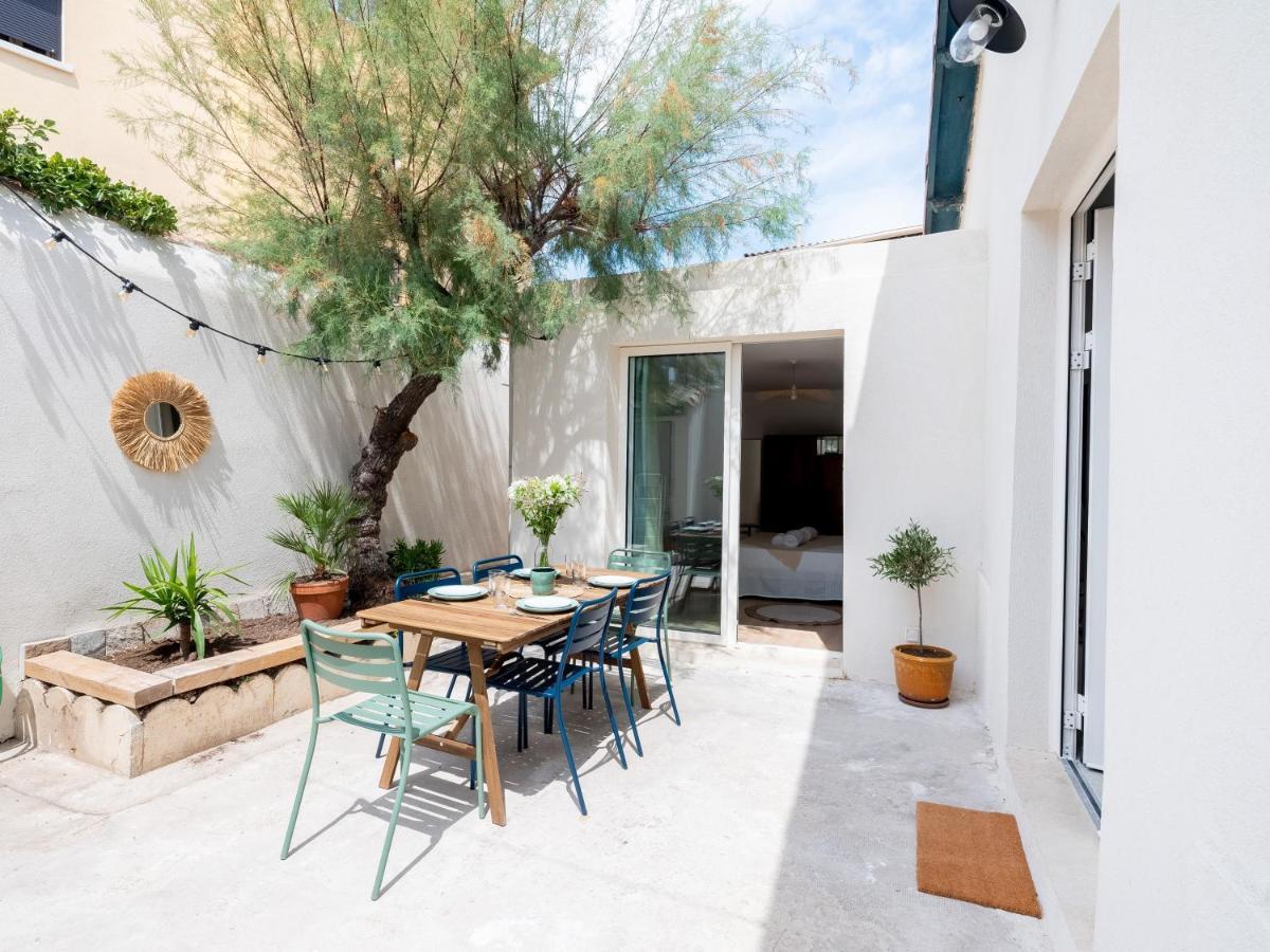 La Cala Malmousque - Magnifique Petite Maison Au Bord De L'Eau Marseille Exteriör bild